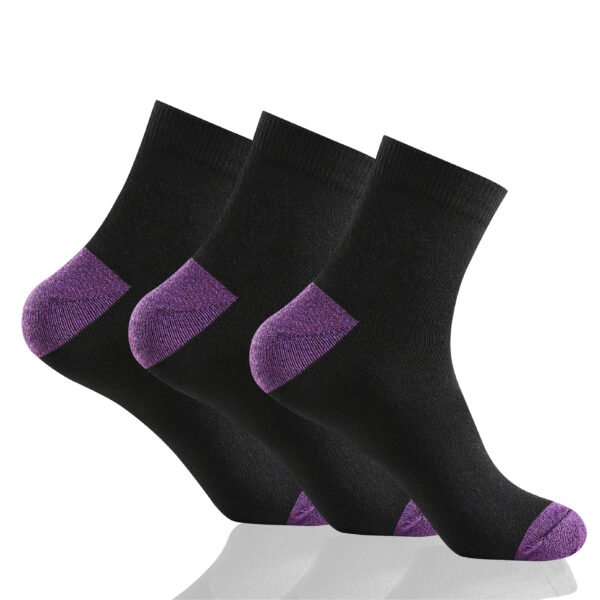 12 Pack Men's Smart Heel Toe Socks - Multi
