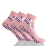 12 Pack Ladies Cotton Sports Socks - Multi - Image 6
