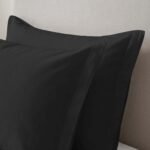 Luxury 200 Thread Count Oxford Pillowcase - Black