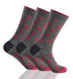 12 Pack Ladies Comfort Pattern Socks - Multi