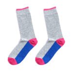 12 Pack Ladies Cherry Cotton Socks - Multi