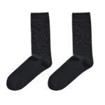 12 Pack Ladies Soft Plain Everyday Socks - Black
