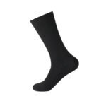 12 Pack Men’s Breathable Plain Socks - Black