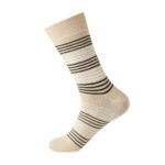 12 Pack Men's Loose Fit Striped Socks - Multi - Image 9