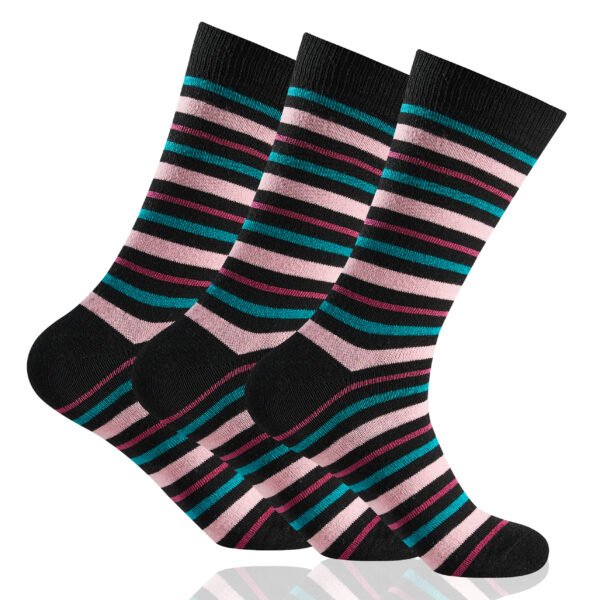 12 Pack Ladies Soft Cotton Socks - Multi