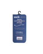 Men's Pack Of 3 Cotton Socks - White - Image 4