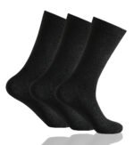 3 Pack Men’s Plain Cotton Socks - Bng