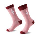 12 Pack Men’s Heart Design Socks - Multi - Image 5