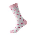 12 Pack Men’s Cotton Bow Design Socks - Multi