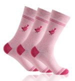 12 Pack Men’s Cotton Bow Design Socks - Multi