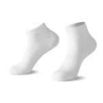 12 Pack Ladies Soft Bamboo Low Cut Socks - White