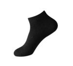 12 Pack Ladies Soft Bamboo Low Cut Socks - Black