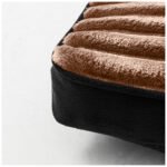 Plush Ribbed Pet Bed for Dogs & Cats - Mink - Image 5