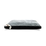 Plush Ribbed Pet Bed for Dogs & Cats - Grey - Image 6