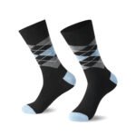 12 Pack Men’s Gentle Fit Pattern Socks - Multi