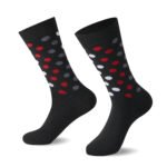 12 Pack Men’s Comfort Knit Dot Socks - Multi