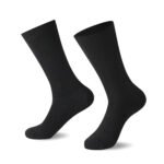 12 Pack Men’s Breathable Plain Socks - Black