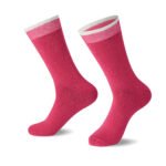 3 Pack Ladies Smart Stripe Cotton Socks - Multi