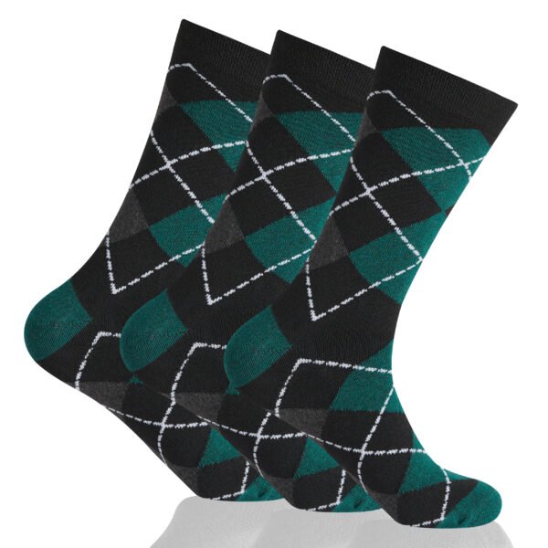 12 Pack Men’s Soft Touch Comfort Socks - Multi