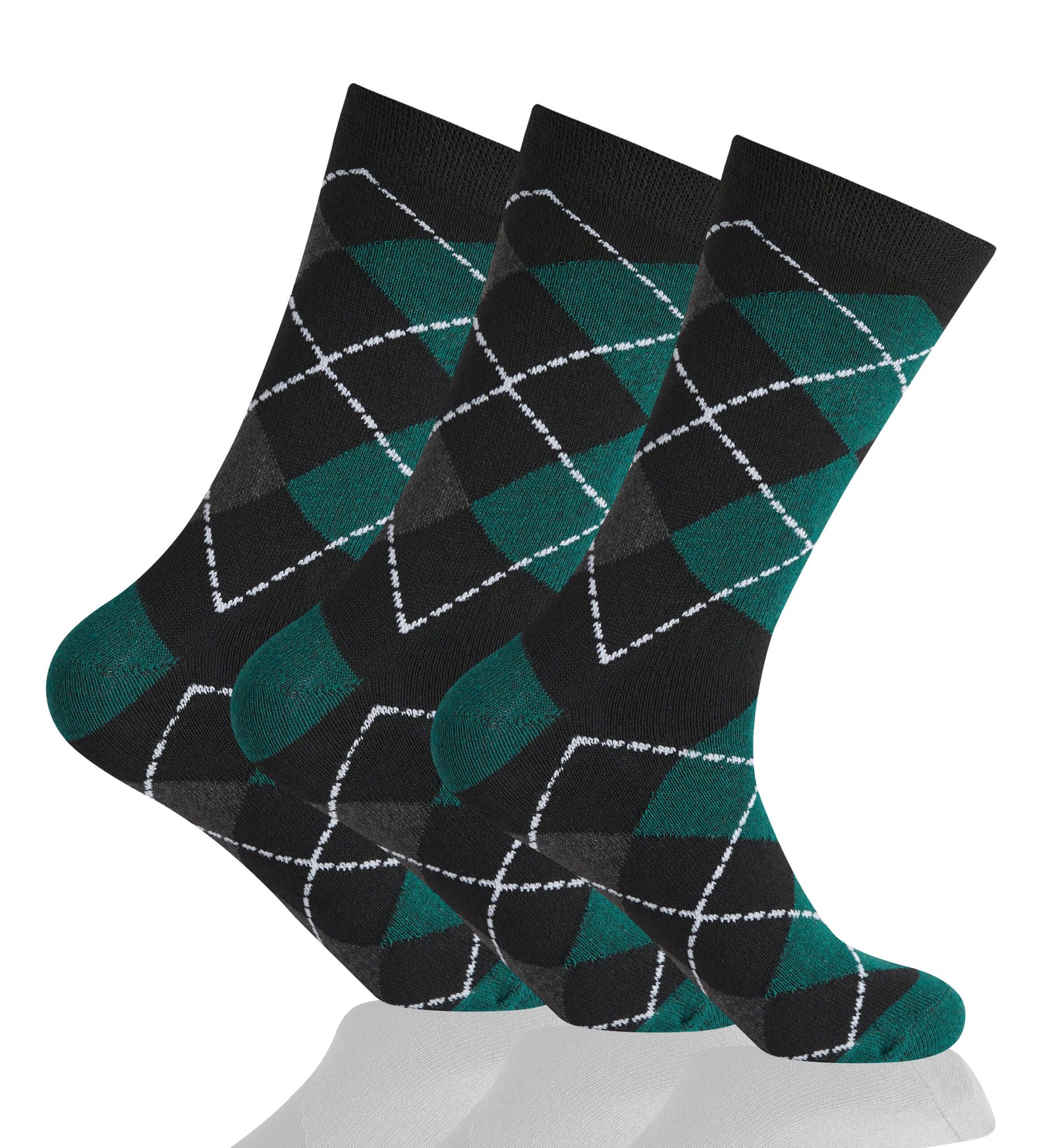 8 (1) 12 Pack Men’s Soft Touch Comfort Socks - Multi