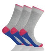 12 Pack Ladies Cherry Cotton Socks - Multi
