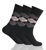 12 Pack Men’s Comfort Knit Dot Socks - Multi
