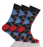 12 Pack Men’s Soft Touch Comfort Socks - Multi