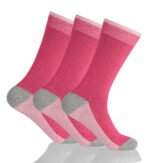 12 Pack Ladies Cherry Cotton Socks - Multi