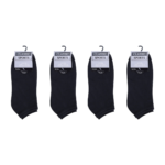 Men's Classic Trainer Socks Pack Of 3 - Black
