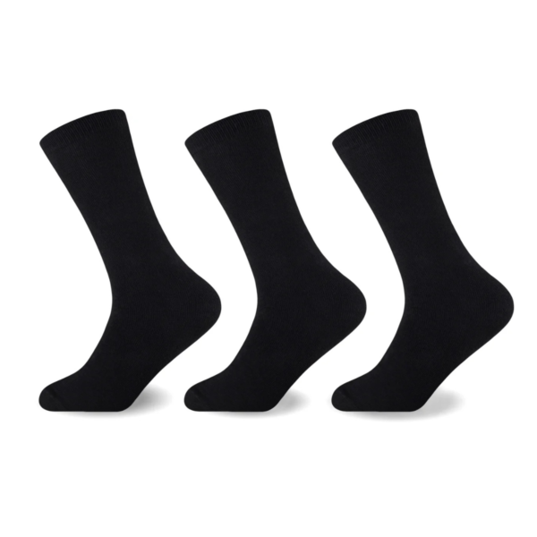 12 Pack Girls’ Comfy & Chic Knee Socks - Black
