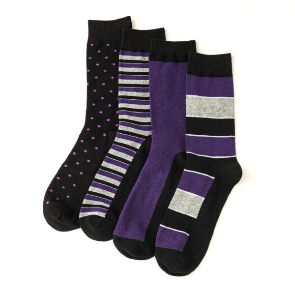 12 Pack Men’s Smart Fit Dress Socks - Multi