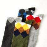 12 Pack Men's Vibrant Cotton Suit Socks - Multi