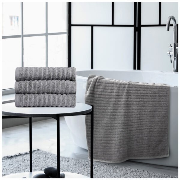 Luxury Soft Touch Bath Sheet Towel - Charcoal