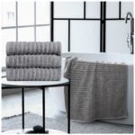 Luxury Soft Touch Bath Sheet Towel - Charcoal