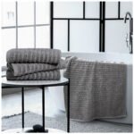 Luxury Soft Touch Bath Sheet Towel - Charcoal