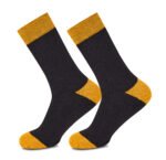 3 Pack Men’s Soft Top Heel & Toe Socks - Multi