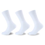 3 Pack Premium Plain Sports Socks - White