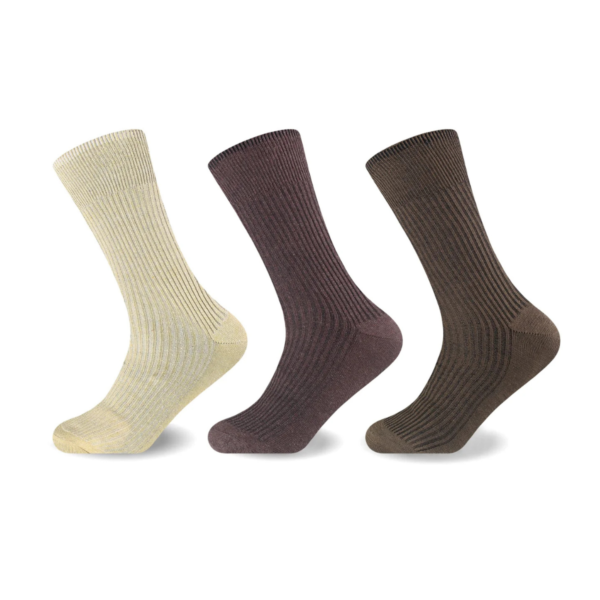 3 Pack Men’s Cotton Comfort Socks - Bng