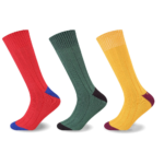 3 Pack Premium Comfort Work Socks - Multi