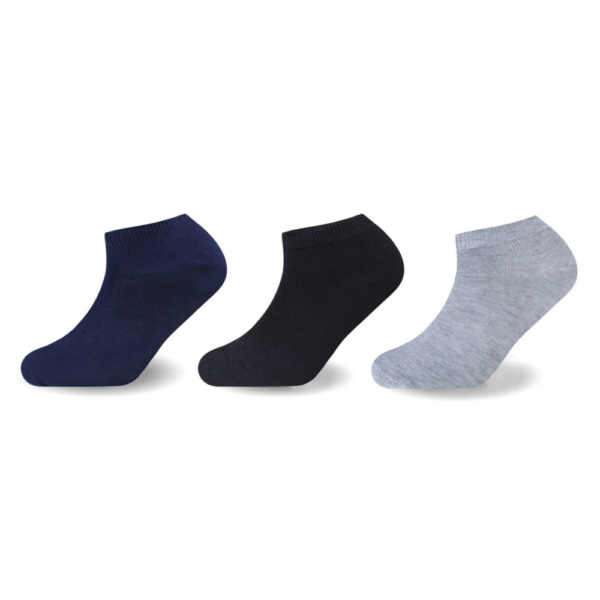3 Pack Men’s Low Cut Trainer Socks - Bng