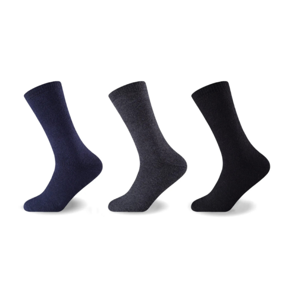3 Pack Men’s Low Cut Trainer Socks - Black