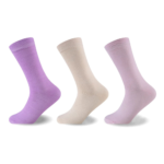12 Pack Ladies Stretch Fit Socks - Light Pastel