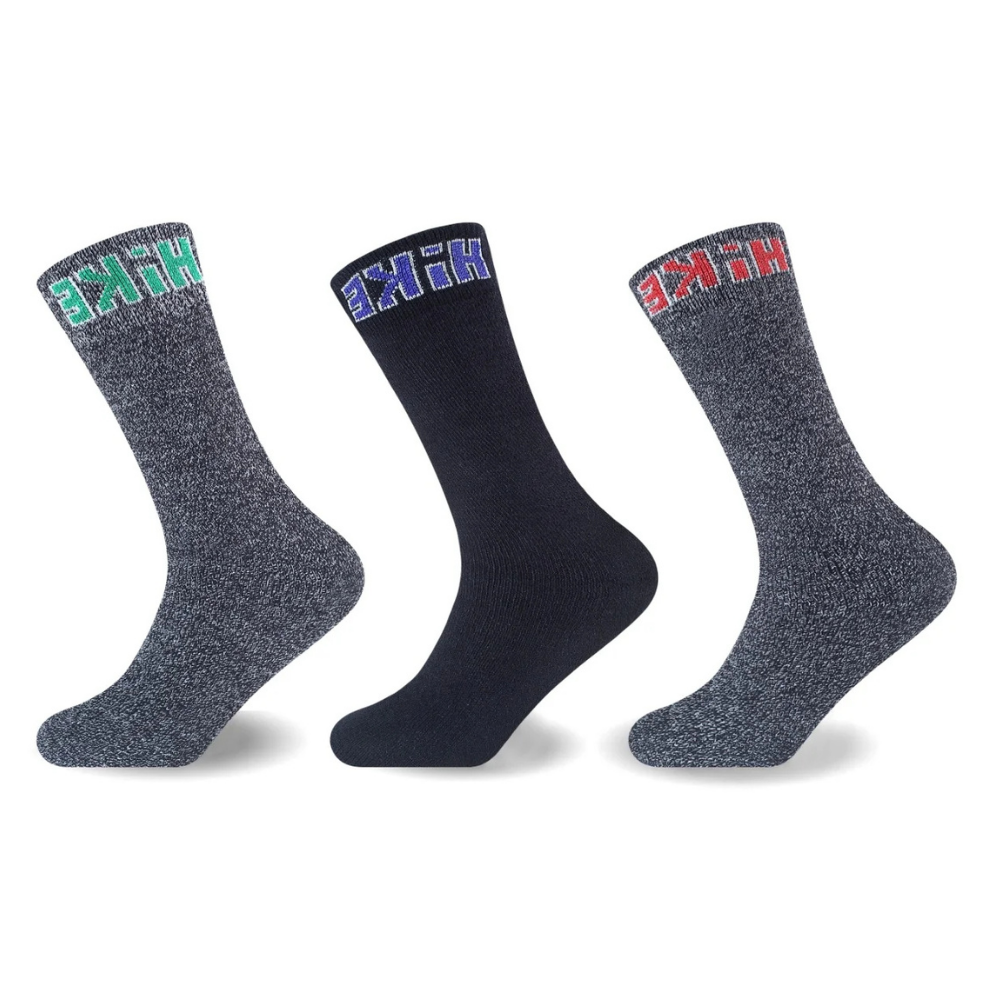 Untitled design (44) Men's Cushioned Sports Socks 3 Pack - Melange