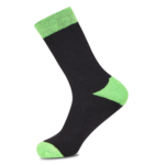 3 Pack Men’s Soft Top Heel & Toe Socks - Multi - Image 8