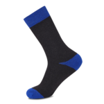 3 Pack Men’s Soft Top Heel & Toe Socks - Multi - Image 7