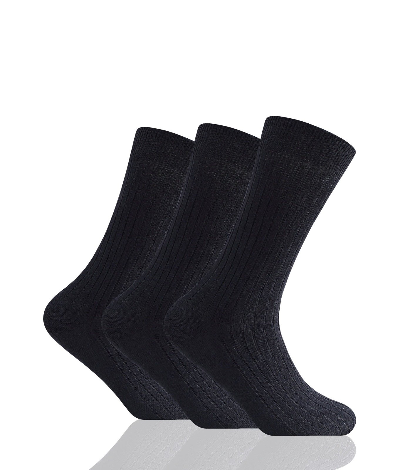 WhatsApp Image 2026-05-05 at 1.08.33 PM 12 Pack Men’s Cotton Large Size Socks - Black
