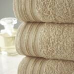 4 Piece Egyptian Cotton Bath Sheet Towel Set - Mocha