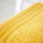 4 Piece Egyptian Cotton Bath Sheet Towel Set - Ochre