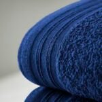 4 Piece Egyptian Cotton Bath Sheet Towel Set - Royal Blue
