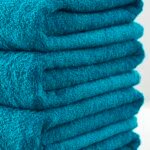 4 Piece Egyptian Cotton Bath Sheet Towel Set - Teal